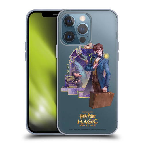 Harry Potter: Magic Awakened Characters Newt Soft Gel Case for Apple iPhone 13 Pro