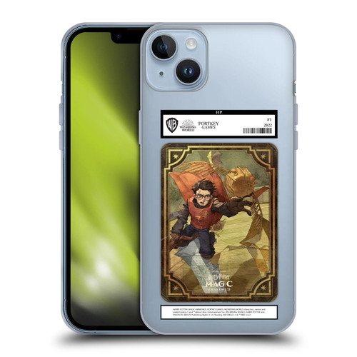Harry Potter: Magic Awakened Characters Harry Potter Card Soft Gel Case for Apple iPhone 14 Plus