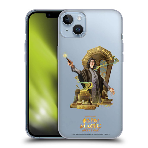 Harry Potter: Magic Awakened Characters Snape Soft Gel Case for Apple iPhone 14 Plus
