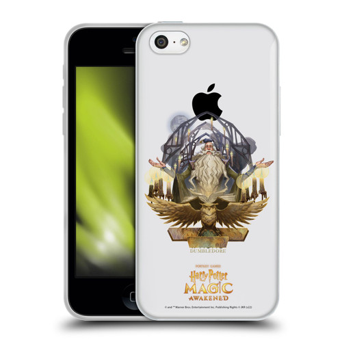 Harry Potter: Magic Awakened Characters Dumbledore Soft Gel Case for Apple iPhone 5c