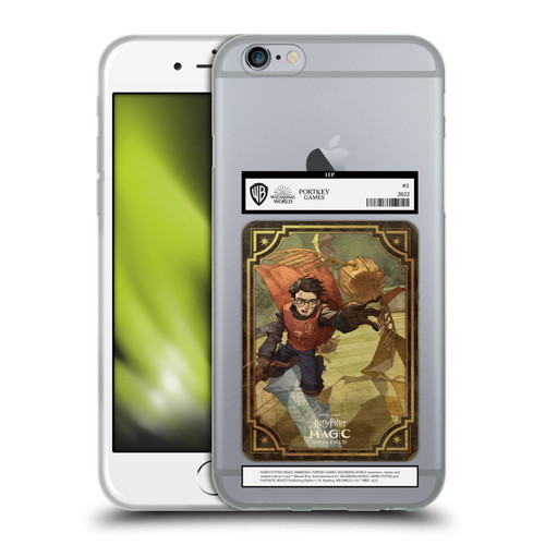 Harry Potter: Magic Awakened Characters Harry Potter Card Soft Gel Case for Apple iPhone 6 / iPhone 6s