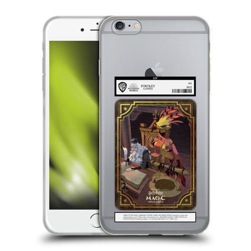 Harry Potter: Magic Awakened Characters Dumbledore Card Soft Gel Case for Apple iPhone 6 Plus / iPhone 6s Plus