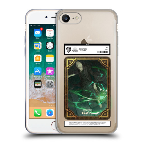 Harry Potter: Magic Awakened Characters Voldemort Card Soft Gel Case for Apple iPhone 7 / 8 / SE 2020 & 2022
