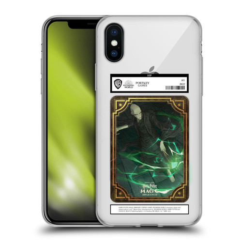 Harry Potter: Magic Awakened Characters Voldemort Card Soft Gel Case for Apple iPhone X / iPhone XS