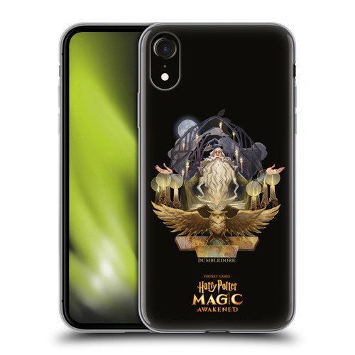 Harry Potter: Magic Awakened Characters Dumbledore Soft Gel Case for Apple iPhone XR