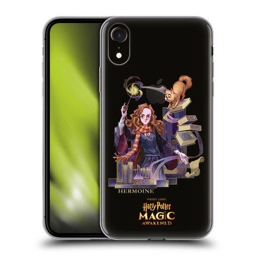 Harry Potter: Magic Awakened Characters Hermione Soft Gel Case for Apple iPhone XR
