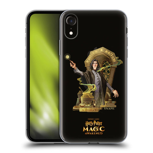 Harry Potter: Magic Awakened Characters Snape Soft Gel Case for Apple iPhone XR