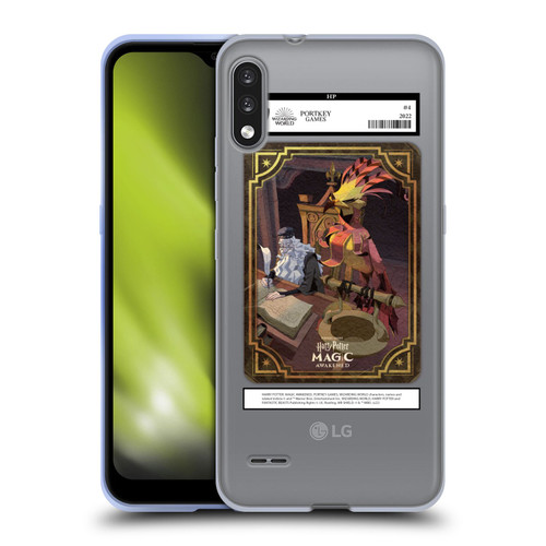 Harry Potter: Magic Awakened Characters Dumbledore Card Soft Gel Case for LG K22