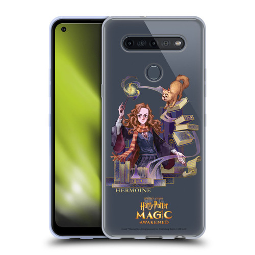 Harry Potter: Magic Awakened Characters Hermione Soft Gel Case for LG K51S
