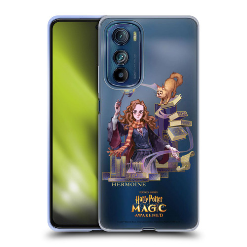 Harry Potter: Magic Awakened Characters Hermione Soft Gel Case for Motorola Edge 30