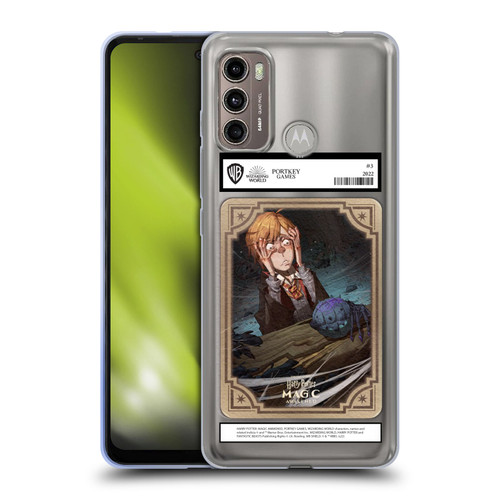 Harry Potter: Magic Awakened Characters Ronald Weasley Card Soft Gel Case for Motorola Moto G60 / Moto G40 Fusion