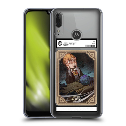 Harry Potter: Magic Awakened Characters Ronald Weasley Card Soft Gel Case for Motorola Moto E6 Plus