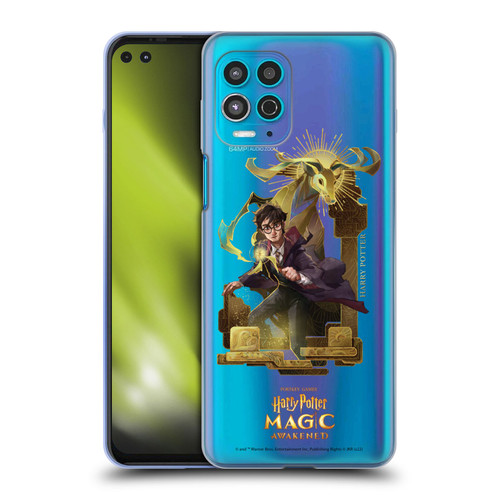 Harry Potter: Magic Awakened Characters Harry Potter Soft Gel Case for Motorola Moto G100