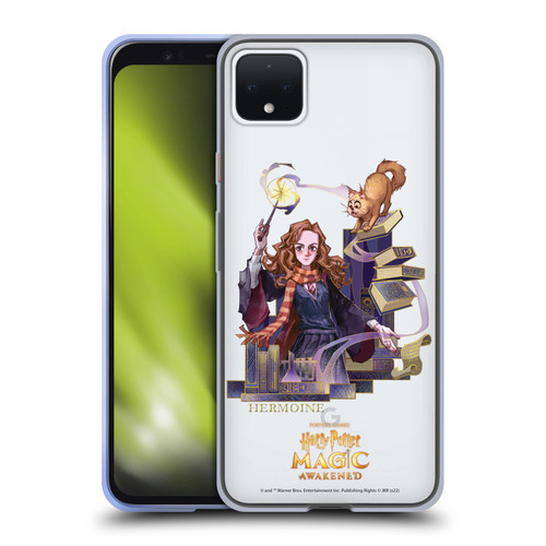 Harry Potter: Magic Awakened Characters Hermione Soft Gel Case for Google Pixel 4 XL