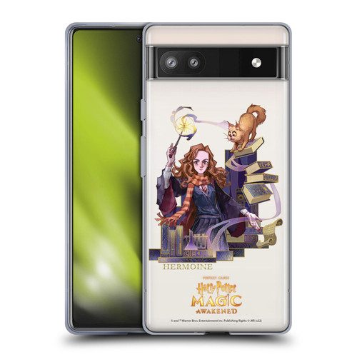 Harry Potter: Magic Awakened Characters Hermione Soft Gel Case for Google Pixel 6a