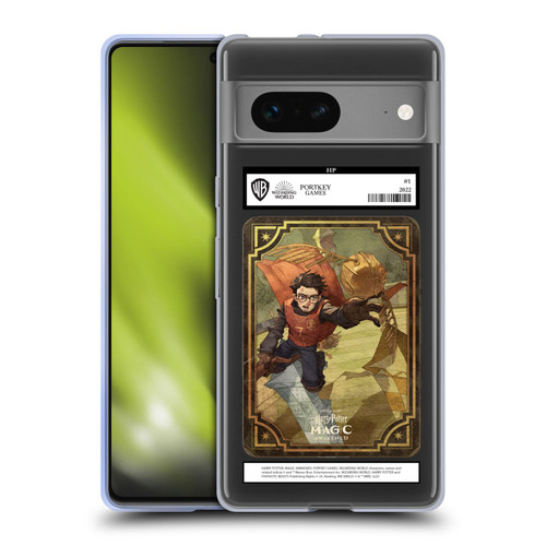 Harry Potter: Magic Awakened Characters Harry Potter Card Soft Gel Case for Google Pixel 7