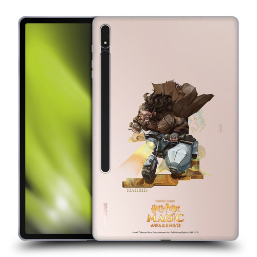 Harry Potter: Magic Awakened Characters Hagrid Soft Gel Case for Samsung Galaxy Tab S8 Plus