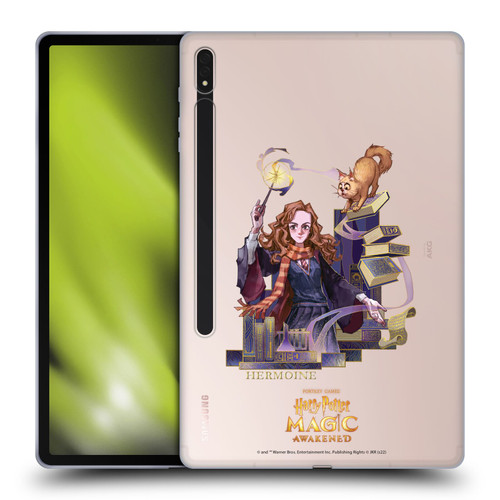 Harry Potter: Magic Awakened Characters Hermione Soft Gel Case for Samsung Galaxy Tab S8 Plus