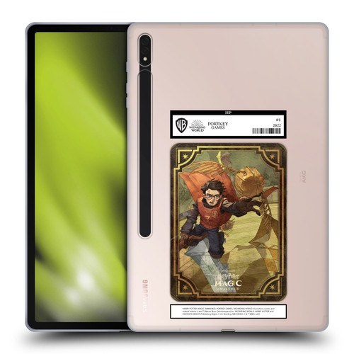 Harry Potter: Magic Awakened Characters Harry Potter Card Soft Gel Case for Samsung Galaxy Tab S8 Plus