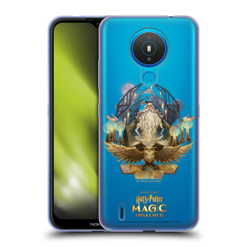 Harry Potter: Magic Awakened Characters Dumbledore Soft Gel Case for Nokia 1.4