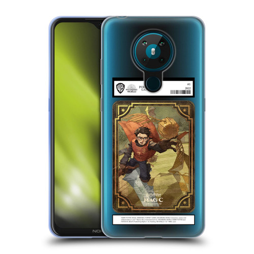 Harry Potter: Magic Awakened Characters Harry Potter Card Soft Gel Case for Nokia 5.3
