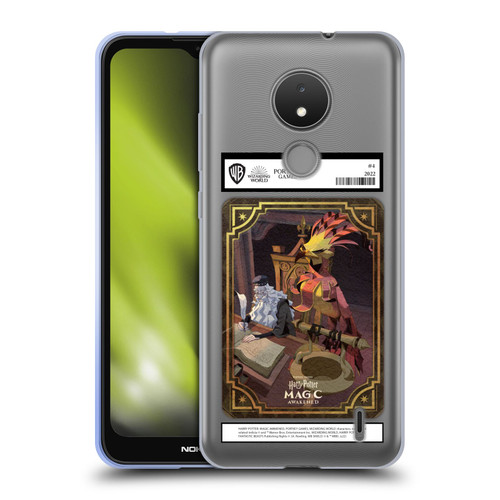 Harry Potter: Magic Awakened Characters Dumbledore Card Soft Gel Case for Nokia C21