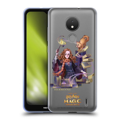 Harry Potter: Magic Awakened Characters Hermione Soft Gel Case for Nokia C21