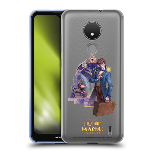Harry Potter: Magic Awakened Characters Newt Soft Gel Case for Nokia C21