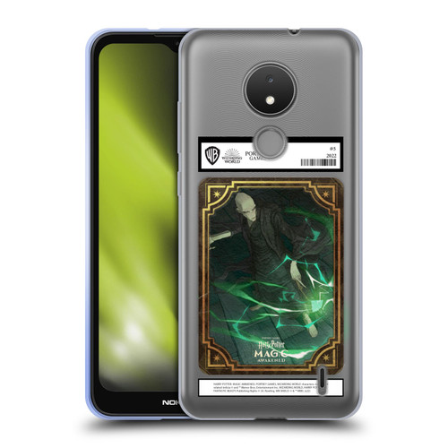 Harry Potter: Magic Awakened Characters Voldemort Card Soft Gel Case for Nokia C21
