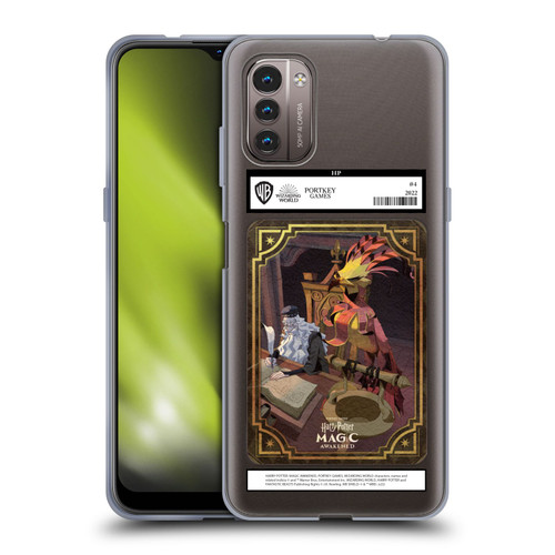 Harry Potter: Magic Awakened Characters Dumbledore Card Soft Gel Case for Nokia G11 / G21