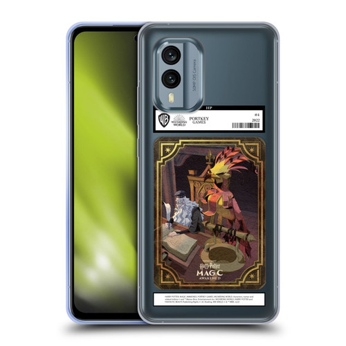 Harry Potter: Magic Awakened Characters Dumbledore Card Soft Gel Case for Nokia X30