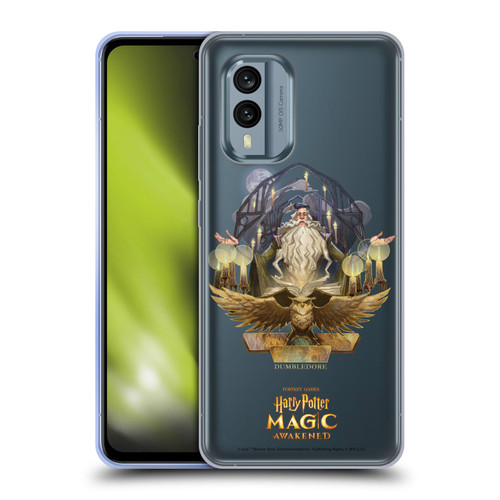 Harry Potter: Magic Awakened Characters Dumbledore Soft Gel Case for Nokia X30