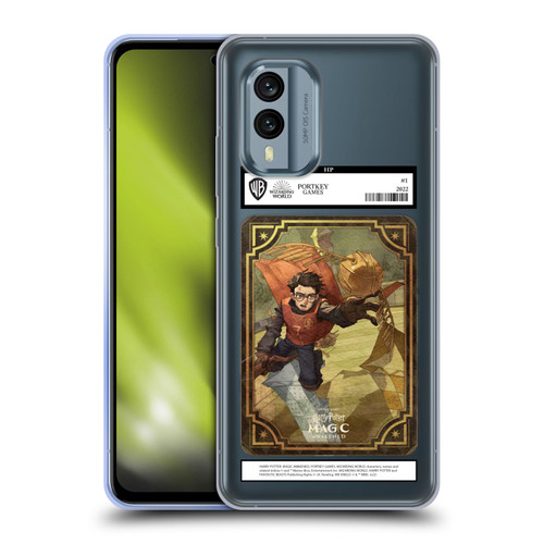 Harry Potter: Magic Awakened Characters Harry Potter Card Soft Gel Case for Nokia X30