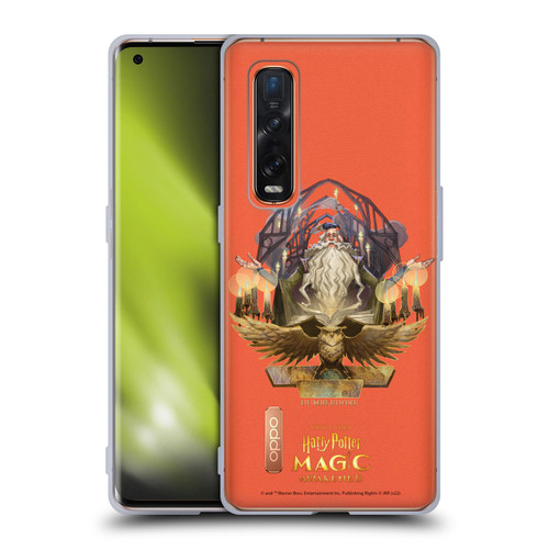 Harry Potter: Magic Awakened Characters Dumbledore Soft Gel Case for OPPO Find X2 Pro 5G