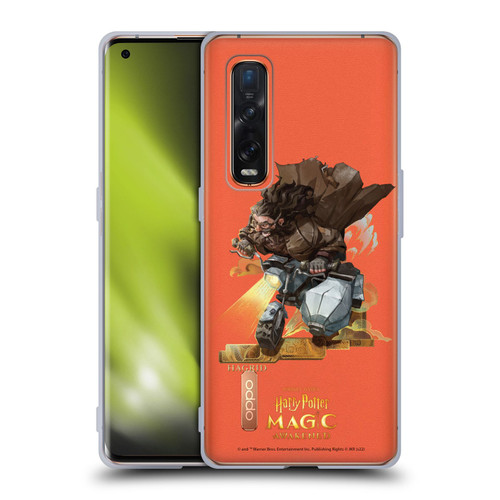 Harry Potter: Magic Awakened Characters Hagrid Soft Gel Case for OPPO Find X2 Pro 5G
