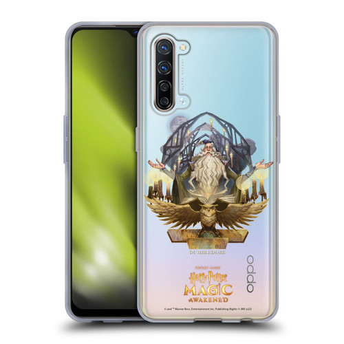 Harry Potter: Magic Awakened Characters Dumbledore Soft Gel Case for OPPO Find X2 Lite 5G