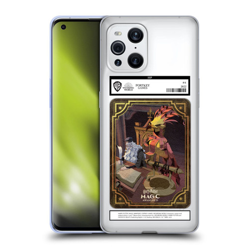 Harry Potter: Magic Awakened Characters Dumbledore Card Soft Gel Case for OPPO Find X3 / Pro