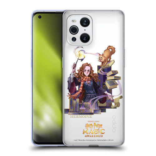 Harry Potter: Magic Awakened Characters Hermione Soft Gel Case for OPPO Find X3 / Pro