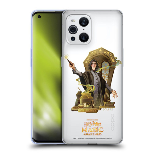 Harry Potter: Magic Awakened Characters Snape Soft Gel Case for OPPO Find X3 / Pro