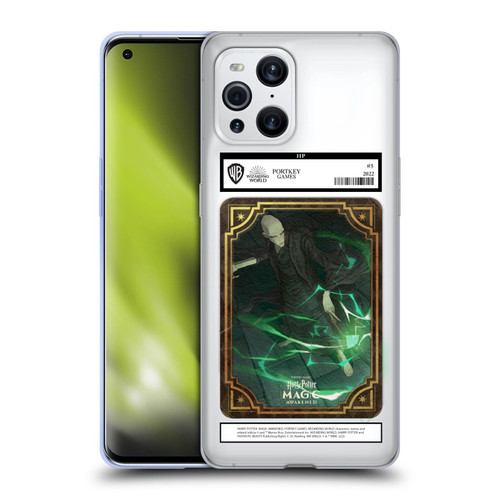 Harry Potter: Magic Awakened Characters Voldemort Card Soft Gel Case for OPPO Find X3 / Pro
