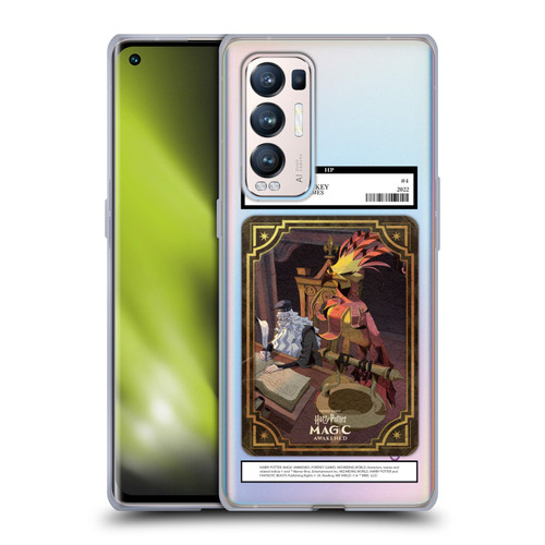 Harry Potter: Magic Awakened Characters Dumbledore Card Soft Gel Case for OPPO Find X3 Neo / Reno5 Pro+ 5G