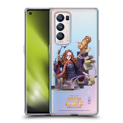 Harry Potter: Magic Awakened Characters Hermione Soft Gel Case for OPPO Find X3 Neo / Reno5 Pro+ 5G