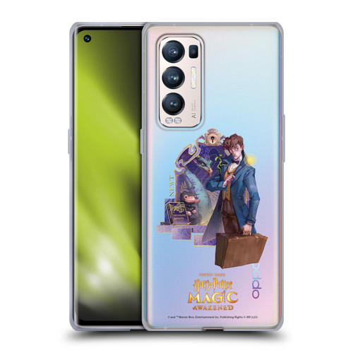 Harry Potter: Magic Awakened Characters Newt Soft Gel Case for OPPO Find X3 Neo / Reno5 Pro+ 5G