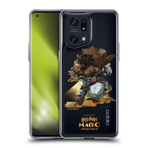 Harry Potter: Magic Awakened Characters Hagrid Soft Gel Case for OPPO Find X5 Pro