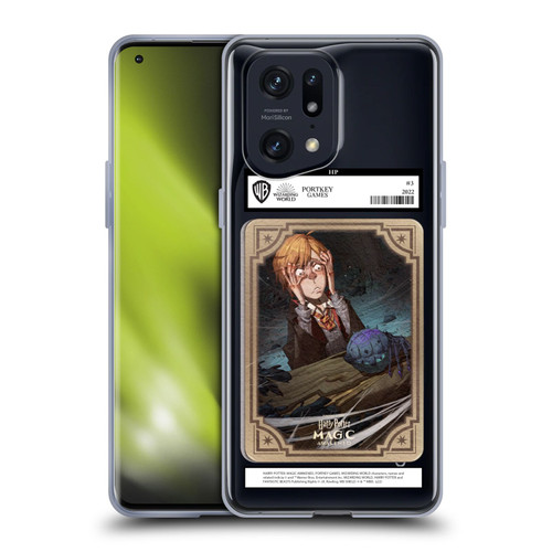 Harry Potter: Magic Awakened Characters Ronald Weasley Card Soft Gel Case for OPPO Find X5 Pro