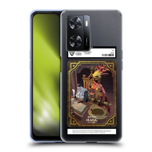 Harry Potter: Magic Awakened Characters Dumbledore Card Soft Gel Case for OPPO A57s