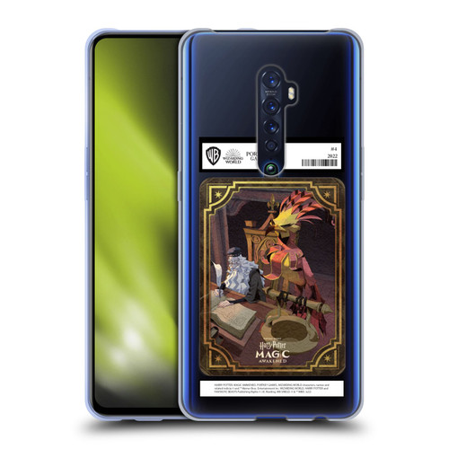 Harry Potter: Magic Awakened Characters Dumbledore Card Soft Gel Case for OPPO Reno 2