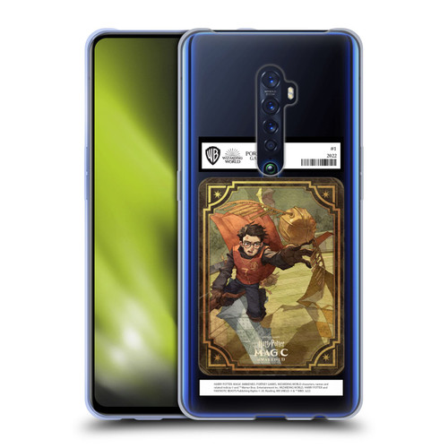 Harry Potter: Magic Awakened Characters Harry Potter Card Soft Gel Case for OPPO Reno 2