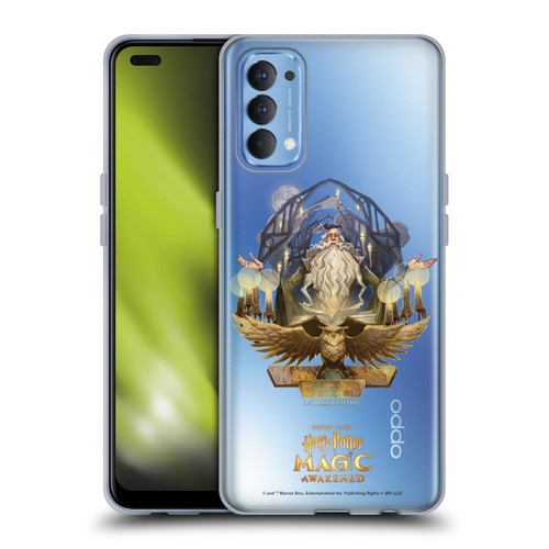 Harry Potter: Magic Awakened Characters Dumbledore Soft Gel Case for OPPO Reno 4 5G