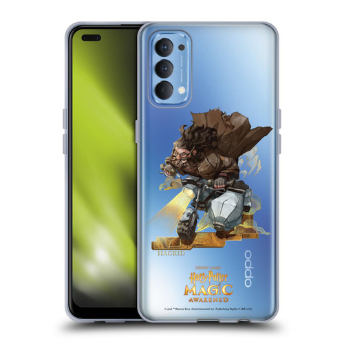 Harry Potter: Magic Awakened Characters Hagrid Soft Gel Case for OPPO Reno 4 5G